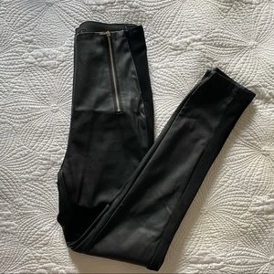 Zara Leather Leggings